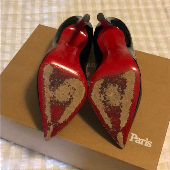 ❤️ Christian Louboutin‼️ Pigalle 120 Patent Heels - Picture 4 of 7